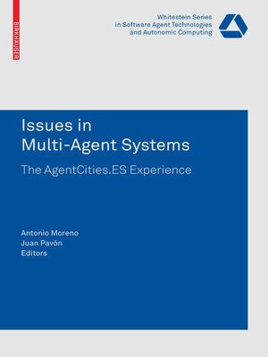 cover image of Issues in Multi-Agent Systems